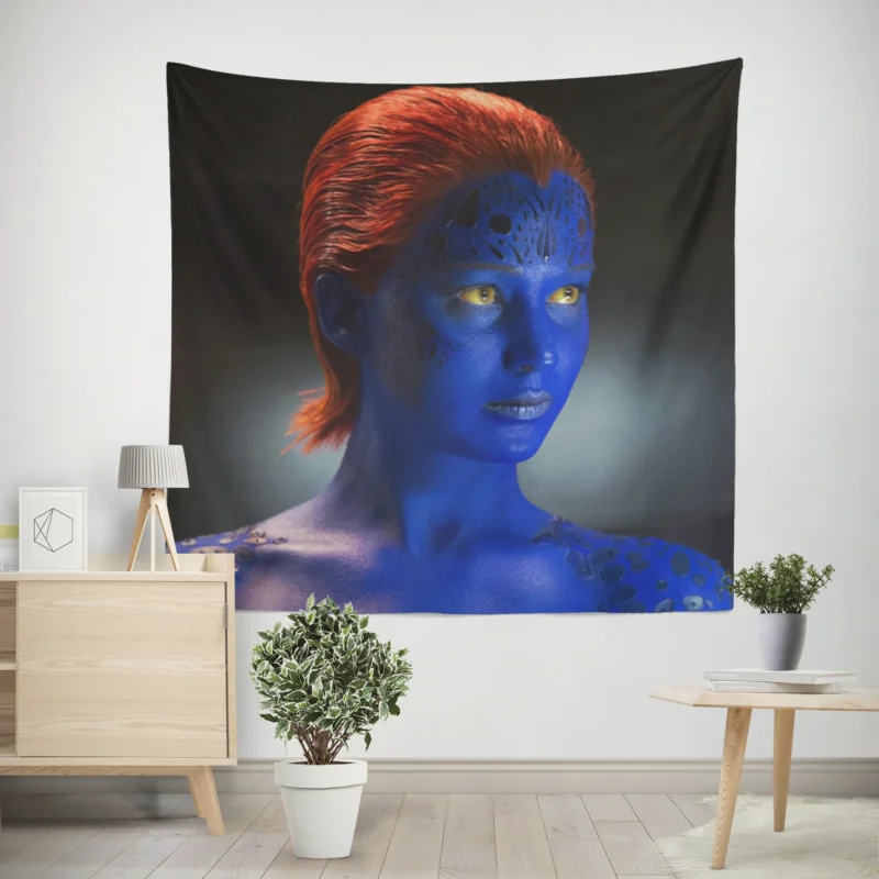 Mystique in X-Men: Days of Future Past Movie  Wall Tapestry