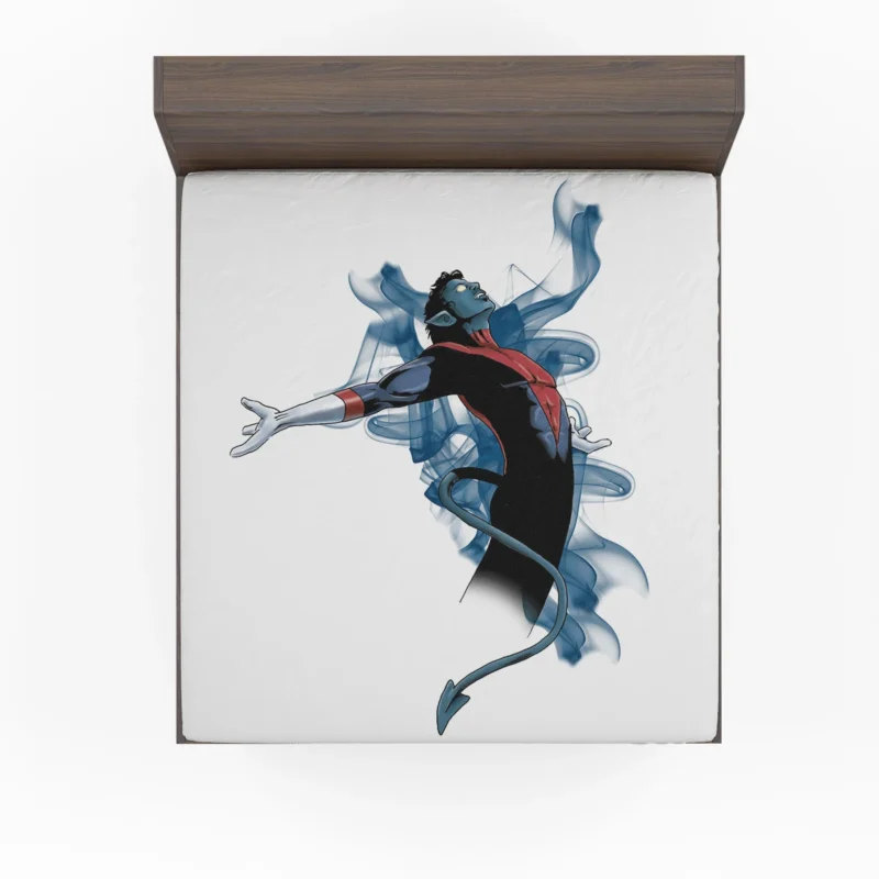 Nightcrawler: The Mystical Marvel Character Fitted Sheet