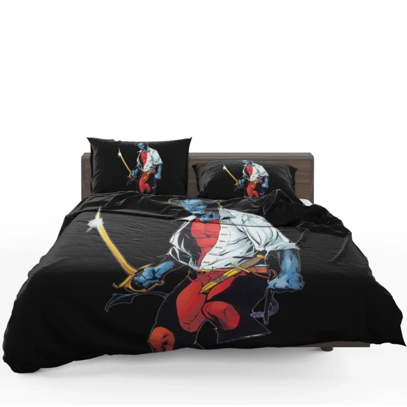 Nightcrawler in Comics: The Marvel Mutant Bedding Set