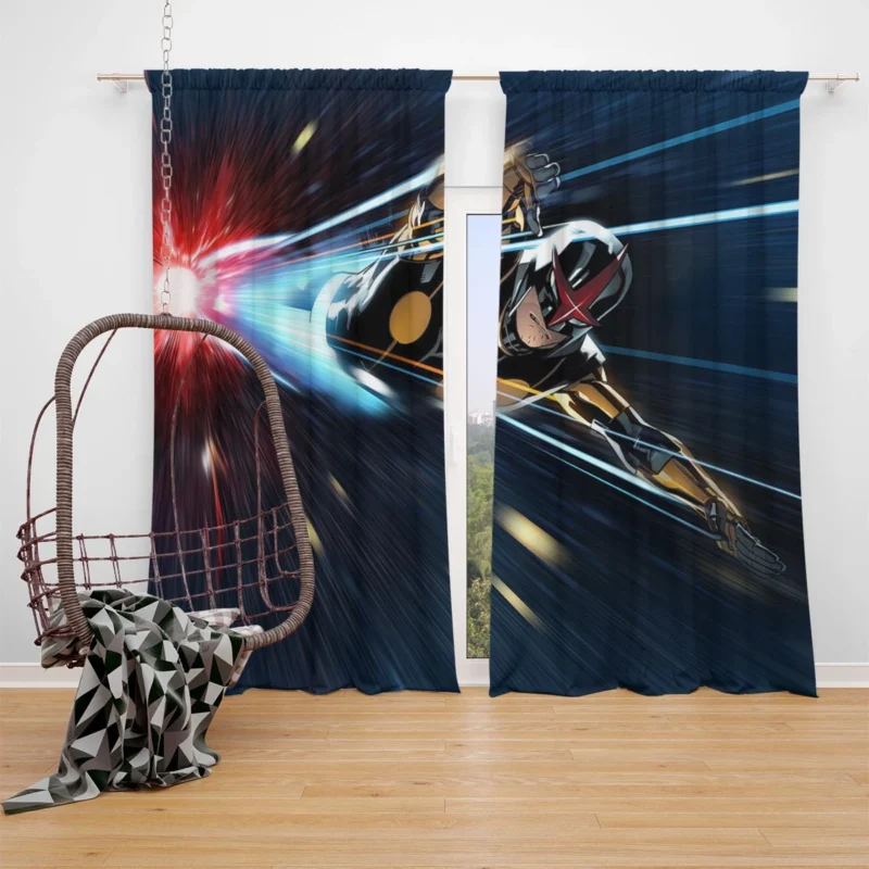 Nova Wallpaper: Sam Alexander Cosmic Quest Window Curtain