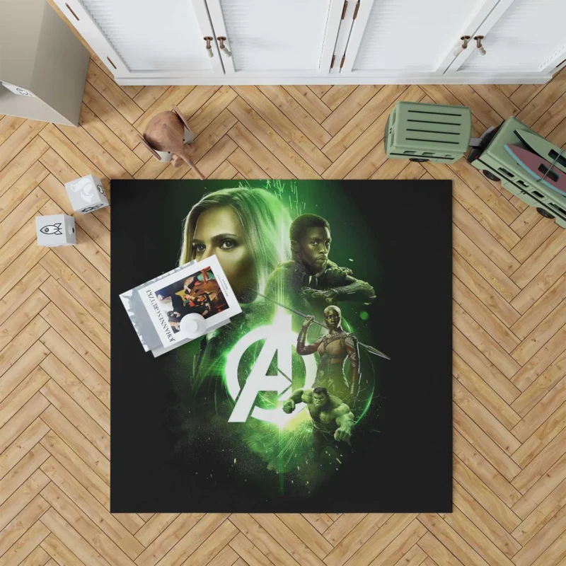 Okoye in Avengers: Infinity War Movie Floor Rug