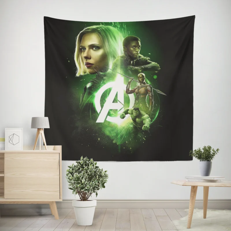Okoye in Avengers: Infinity War Movie  Wall Tapestry