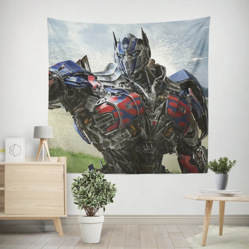 Optimus Prime in Transformers: Age of Extinction  Wall Tapestry
