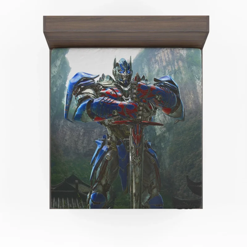 Optimus Prime in the Transformers Movie Fitted Sheet