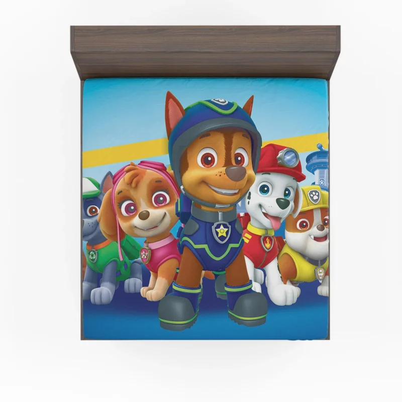 Paw Patrol Dogs: Heroes of the TV Show Fitted Sheet