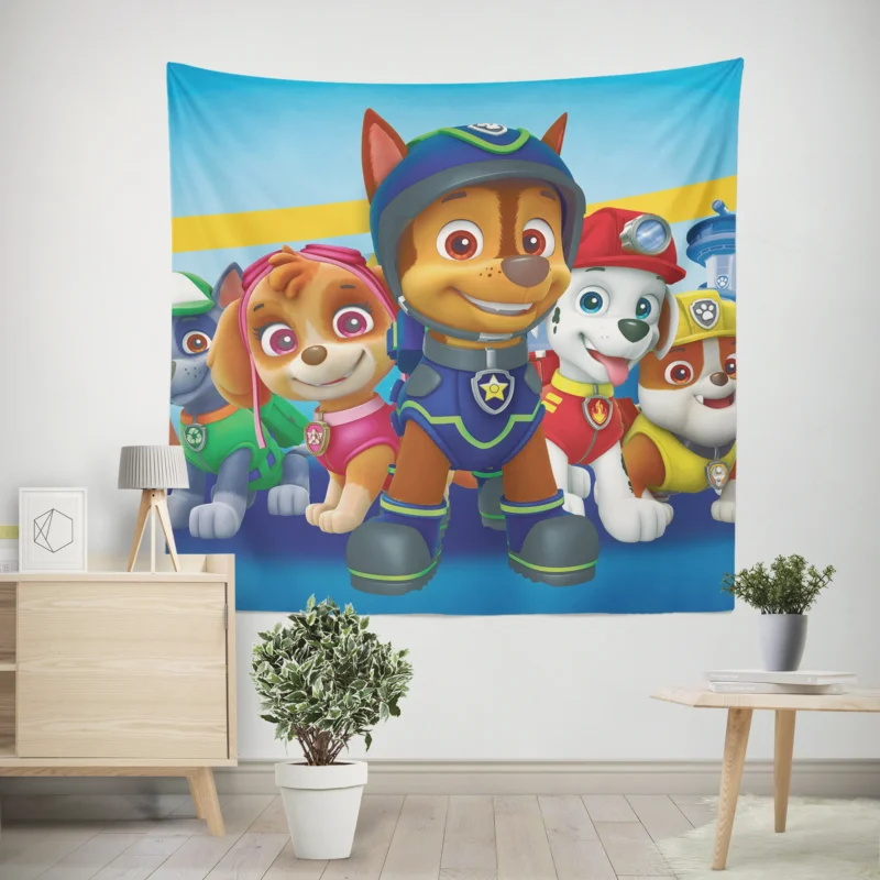 Paw Patrol Dogs: Heroes of the TV Show  Wall Tapestry
