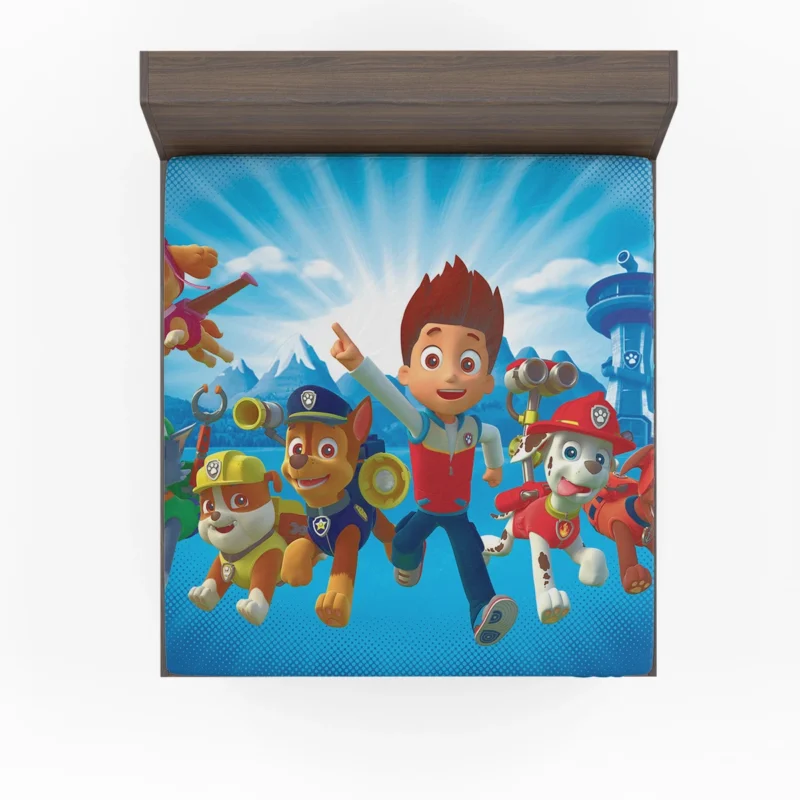 Paw Patrol TV Show: Fun Adventures Await Fitted Sheet