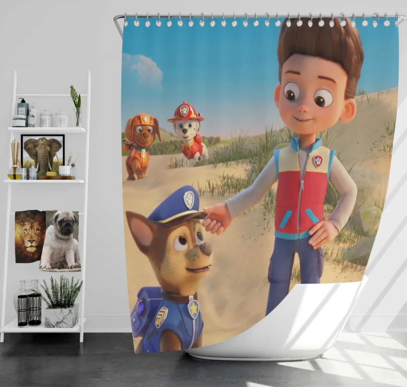Paw Patrol: The Movie - Join the Pups Shower Curtain
