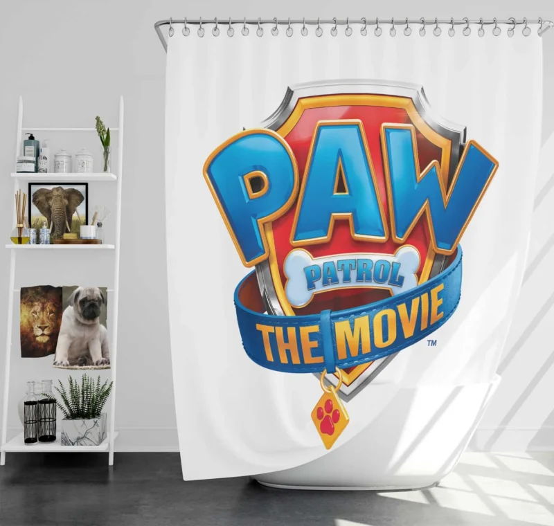 Paw Patrol: The Movie - Meet the Pawsome Crew Shower Curtain