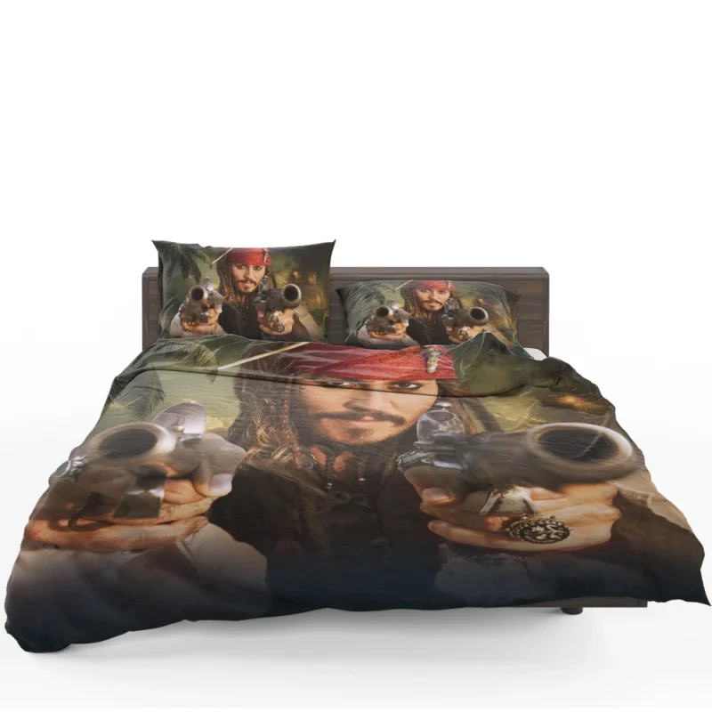Pirates of the Caribbean: Johnny Depp Jack Sparrow Bedding Set