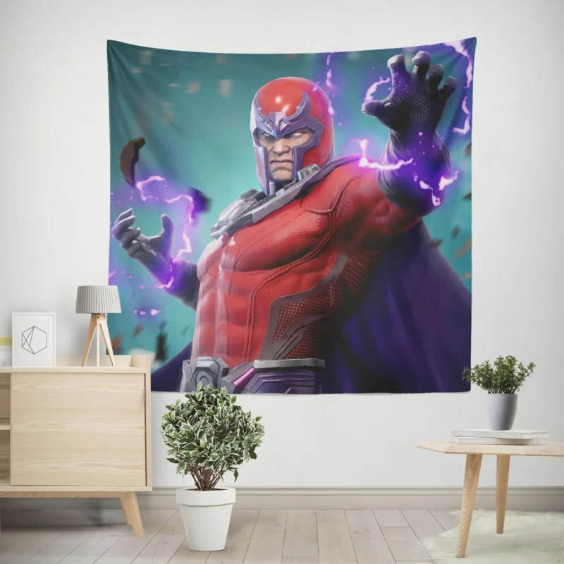 Play Marvel Future Revolution as Magneto  Wall Tapestry