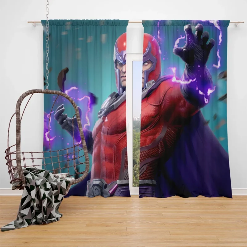 Play Marvel Future Revolution as Magneto Window Curtain