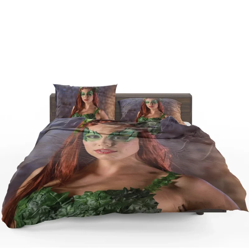 Poison Ivy Cosplay: Unleash Nature Seductive Power Bedding Set