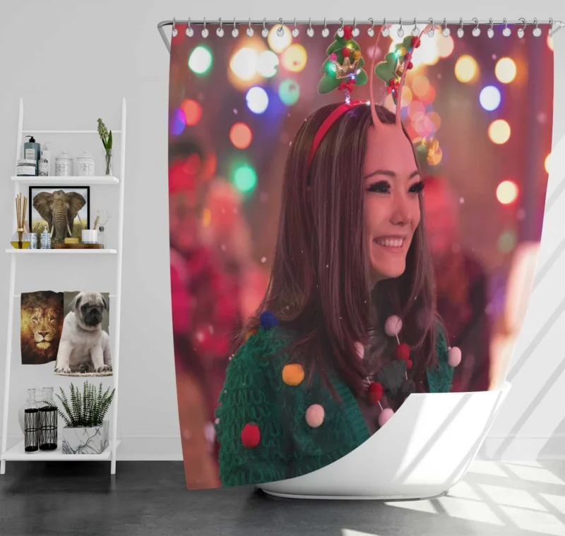 Pom Klementieff as Mantis in Guardians of the Galaxy Special Shower Curtain