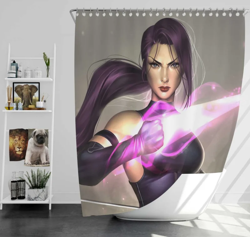 Psylocke Comics: Explore the Intriguing Mutant Shower Curtain