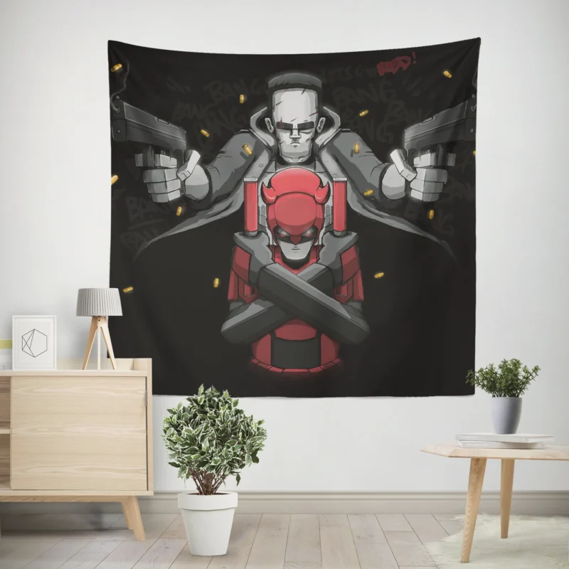 Punisher: War Zone - Frank Castle Ruthless Pursuit  Wall Tapestry