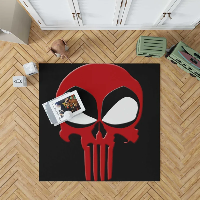 Punisher: War Zone - Witness Vigilante Justice Unleashed Floor Rug