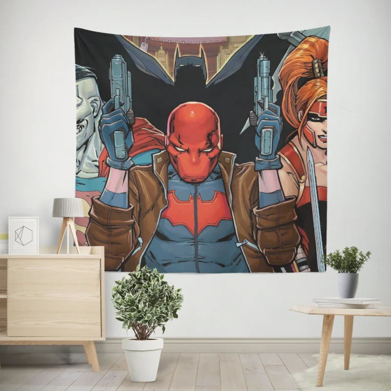 Red Hood and the Outlaws: Jason Todd Reckoning  Wall Tapestry