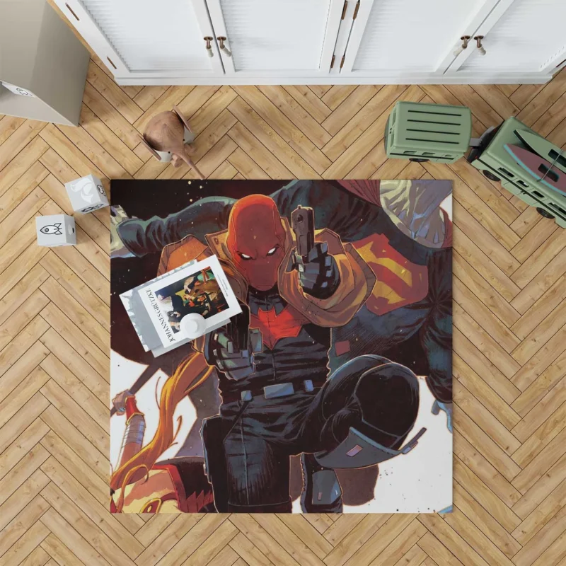 Red Hood and the Outlaws: Jason Todd Redemption Floor Rug