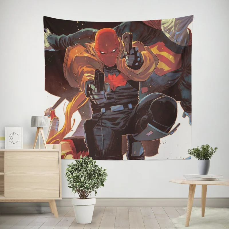 Red Hood and the Outlaws: Jason Todd Redemption  Wall Tapestry