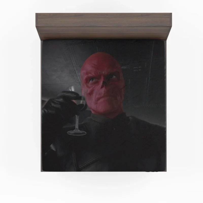 Red Skull in Captain America: The First Avenger Fitted Sheet