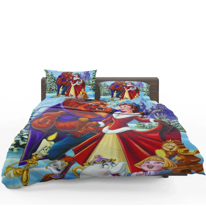 Reliving Disney Beauty And The Beast Bedding Set