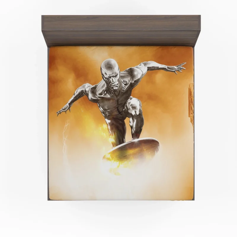 Rise of the Silver Surfer: Fantastic 4 Cosmic Tale Fitted Sheet