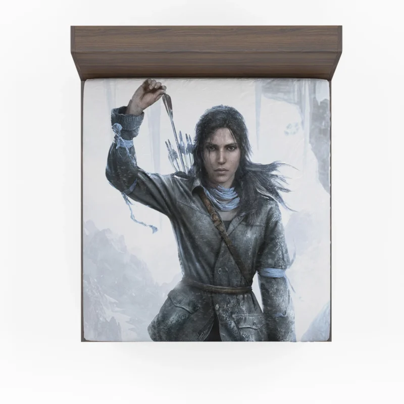 Rise of the Tomb Raider Action Fitted Sheet