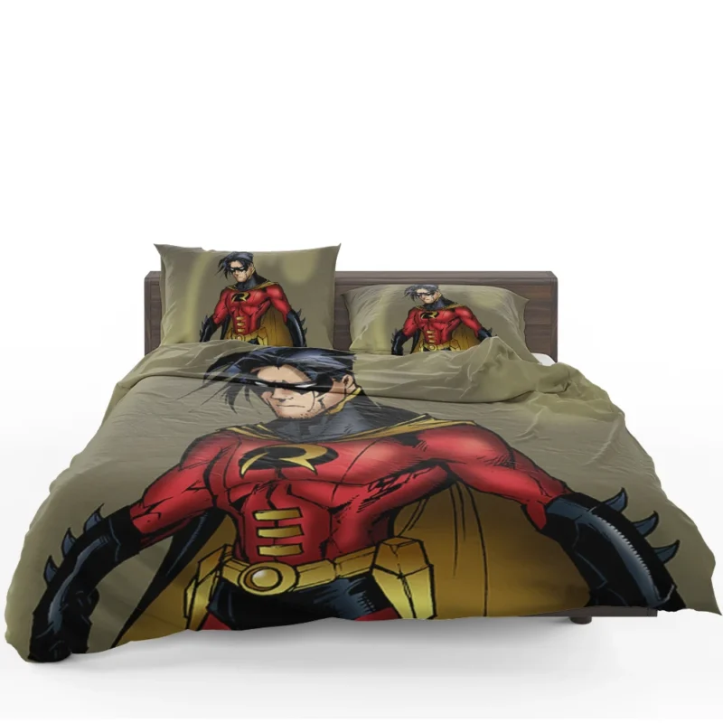 Robin Comics: Tim Drake Dynamic Adventures Bedding Set