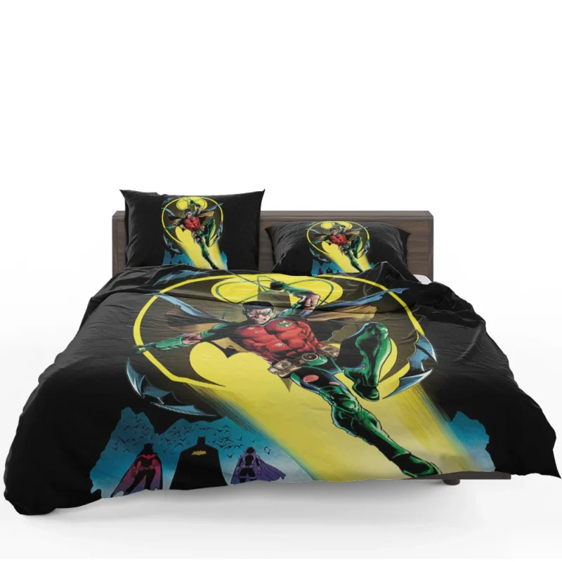 Robin Comics: Tim Drake Heroic Exploits Bedding Set