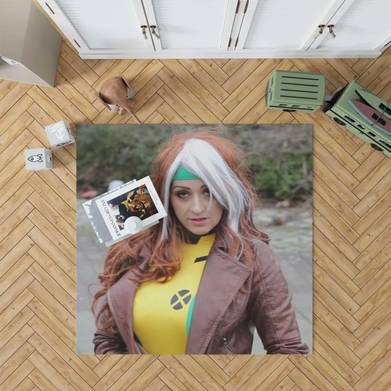 Rogue Cosplay: Channeling the Power of X-Men Rogue Floor Rug