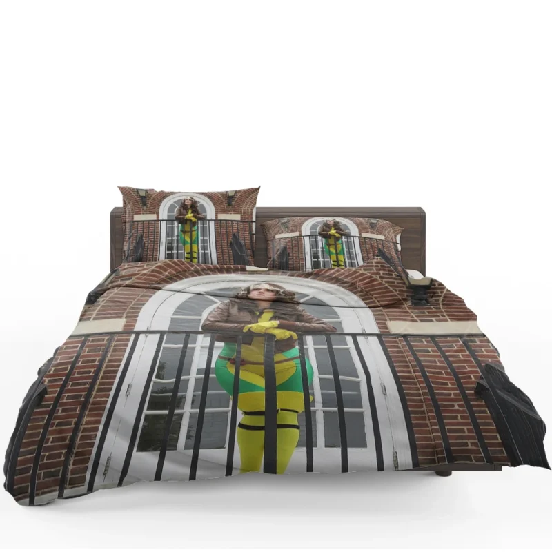 Rogue Cosplay: Embrace the Dual-Toned Glory of X-Men Bedding Set