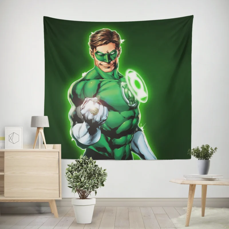 Ryan Reynolds Green Lantern Comics  Wall Tapestry