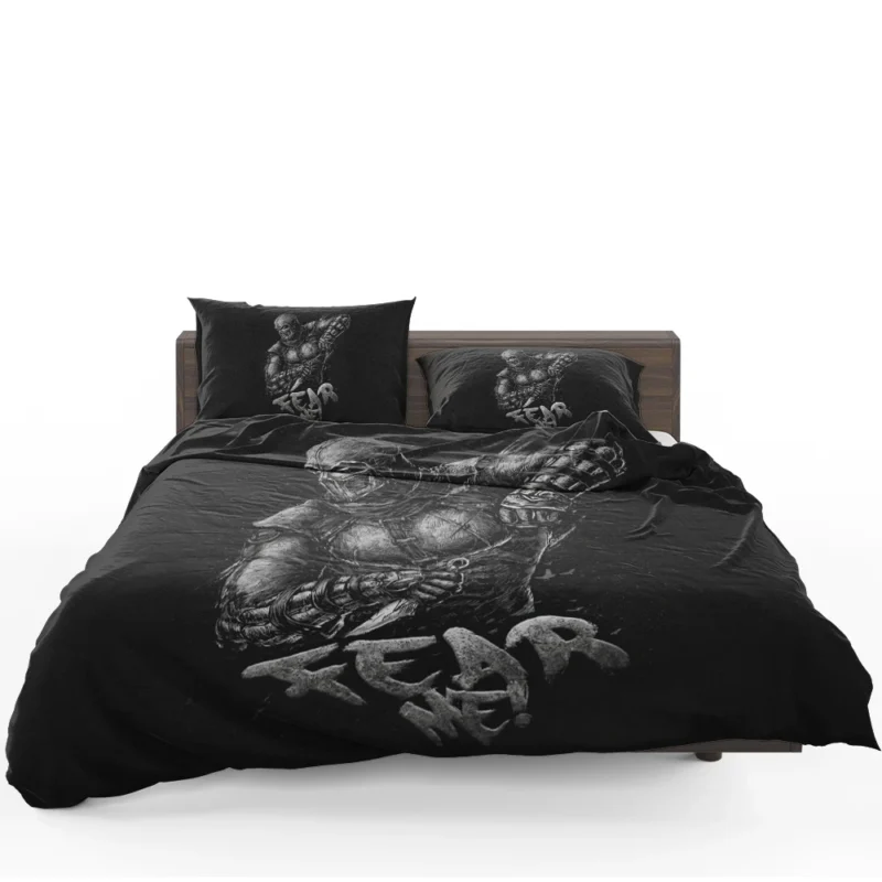 Scorpion in Mortal Kombat: Master the Art of Combat Bedding Set