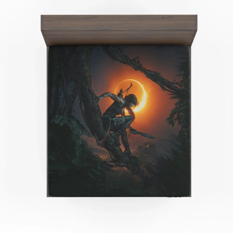 Shadow of the Tomb Raider Adventure Fitted Sheet
