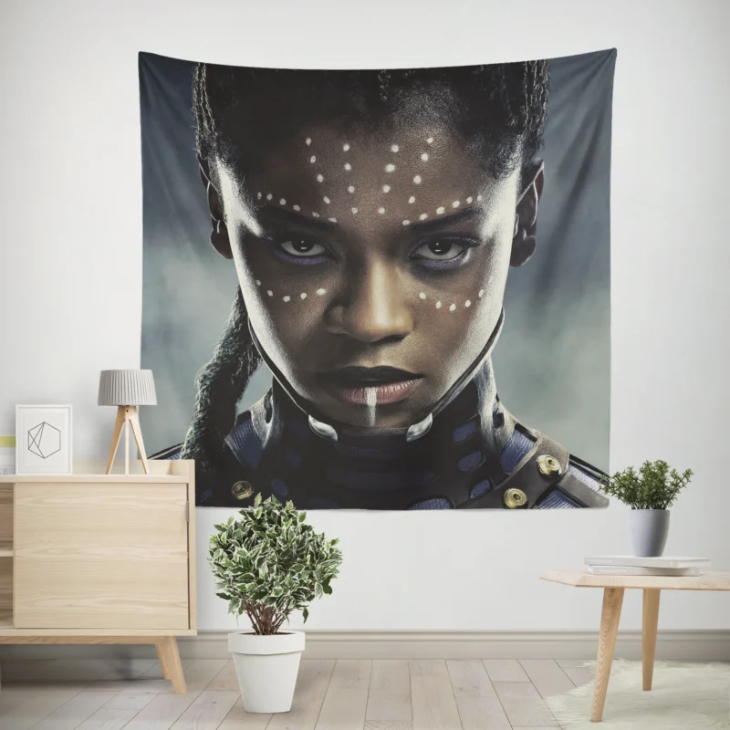 Shuri in Avengers Black Panther: Wakanda Forever  Wall Tapestry