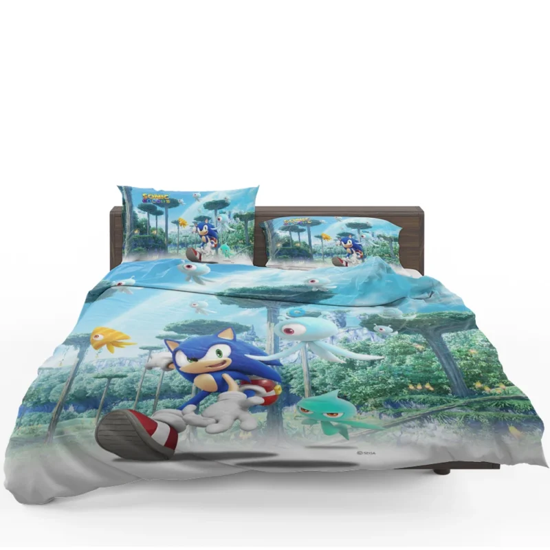 Sonic Colors: Vibrant Adventures Await Bedding Set