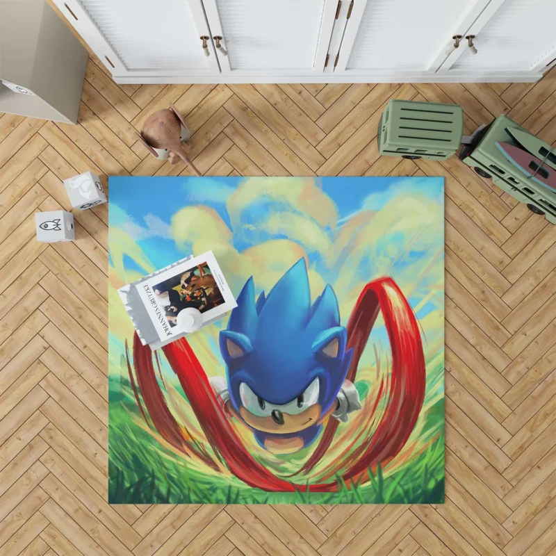 Sonic Mania: Classic Sonic Return Floor Rug