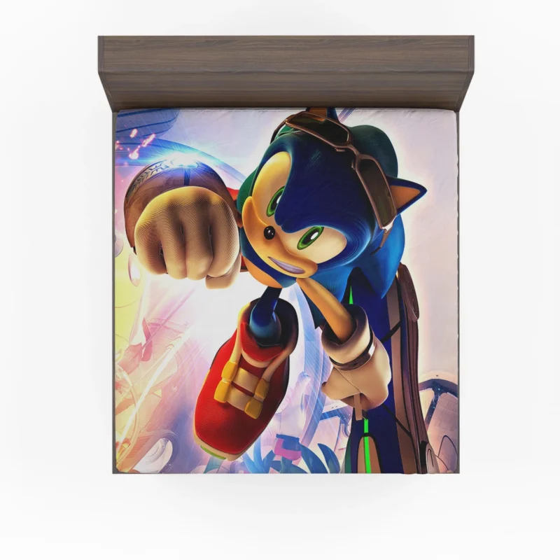 Sonic Riders: Zero Gravity - High-Speed Adventures Fitted Sheet