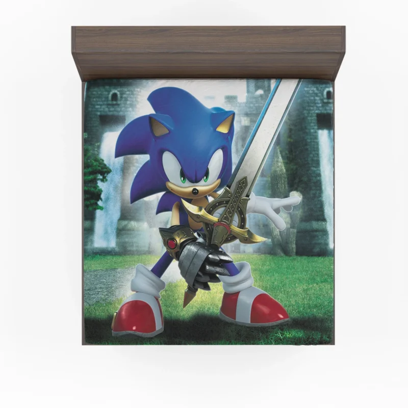 Sonic and the Black Knight: Medieval Sonic Fitted Sheet