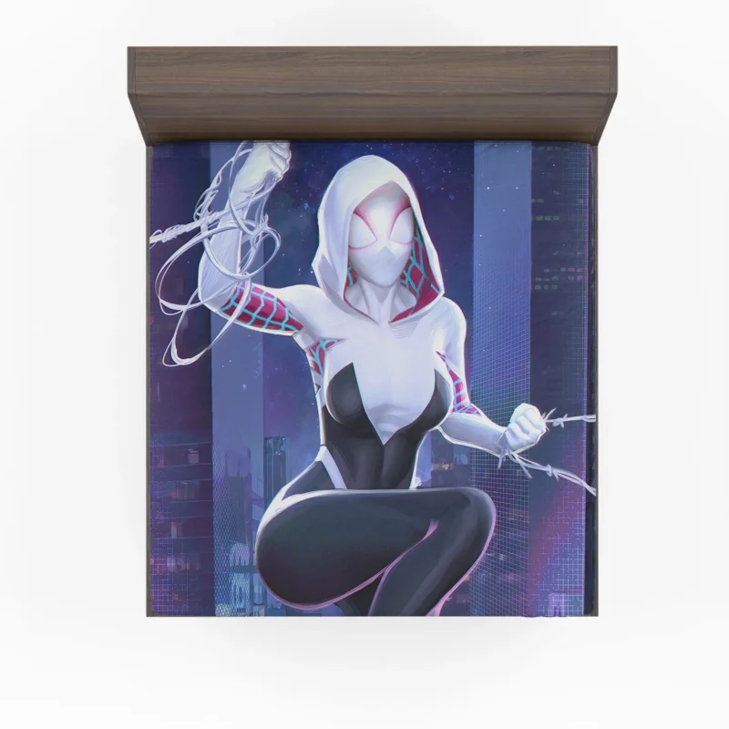 Spider-Gwen Comics: Gwen Multiverse Adventures Fitted Sheet