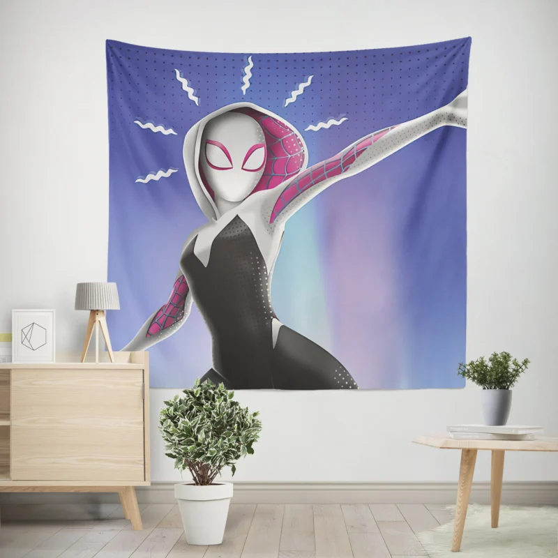 Spider-Gwen Comics: Gwen Stacy Epic Tales  Wall Tapestry