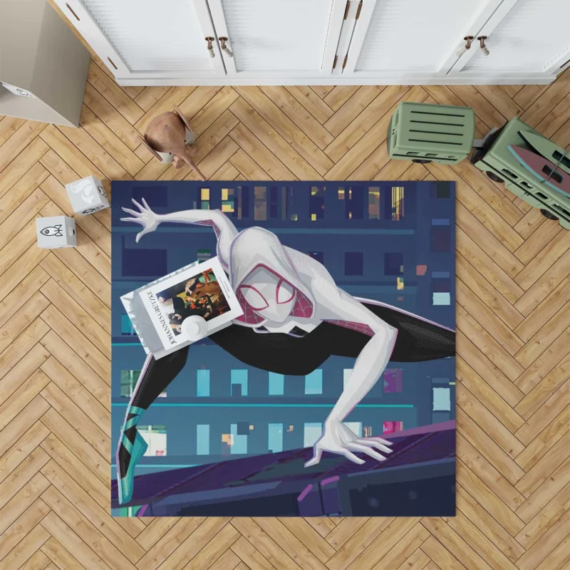 Spider-Gwen: Ghost-Spider #1 - Comic Book Cover Floor Rug