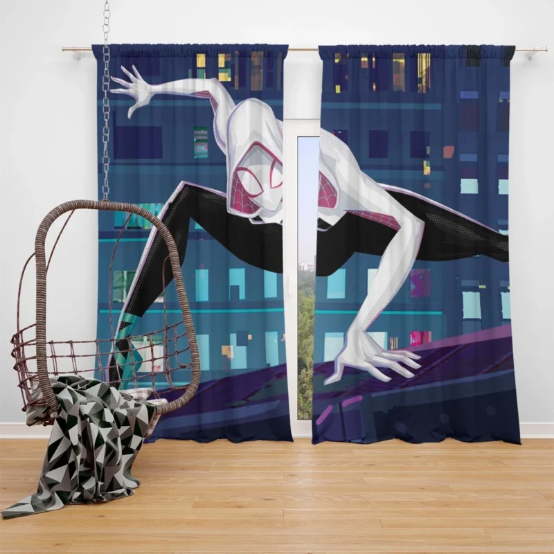 Spider-Gwen: Ghost-Spider #1 - Comic Book Cover Window Curtain