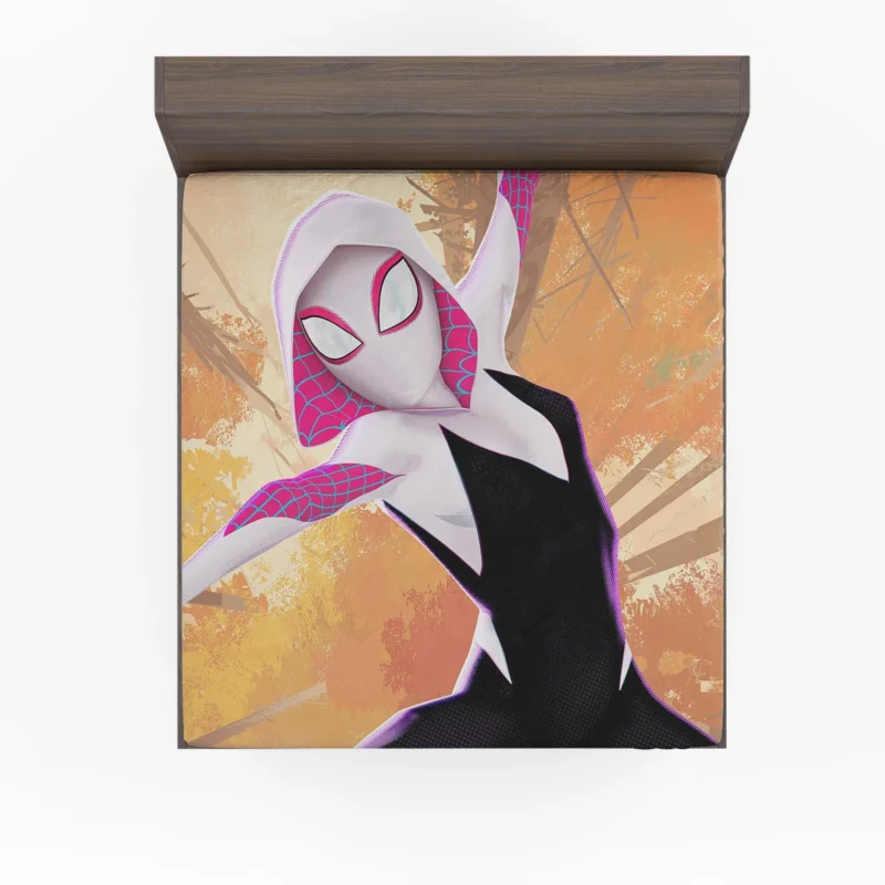 Spider-Gwen: Hooded Hero Joins Spider-Verse Fitted Sheet