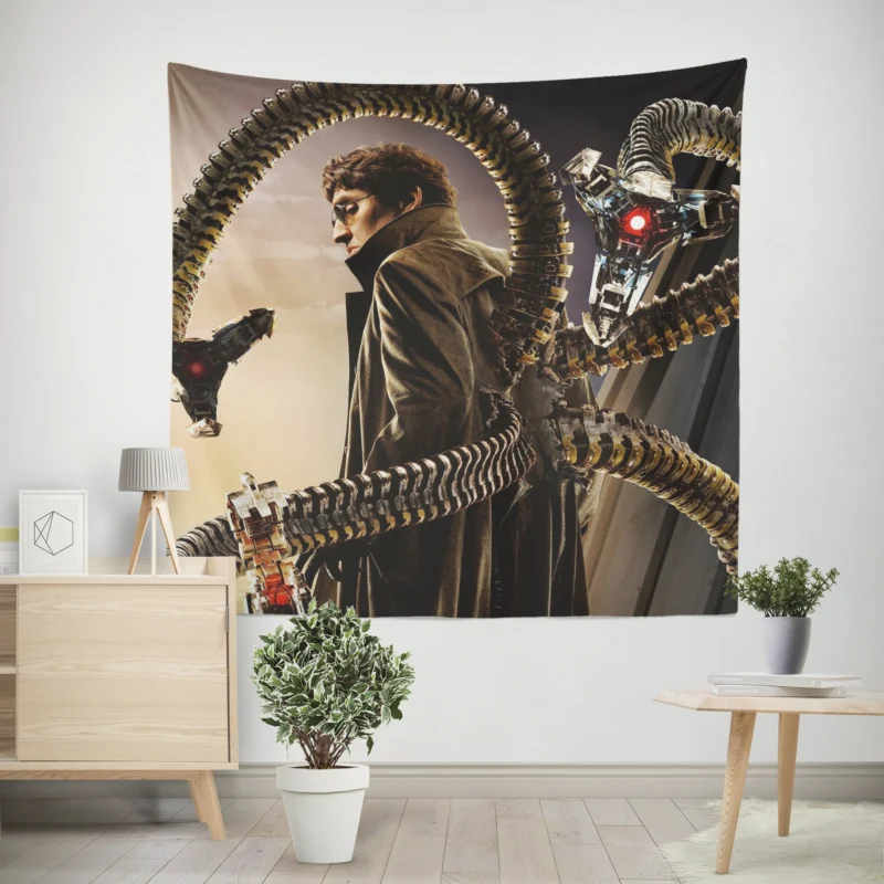 Spider-Man 2: Alfred Molina Epic Doctor Octopus  Wall Tapestry
