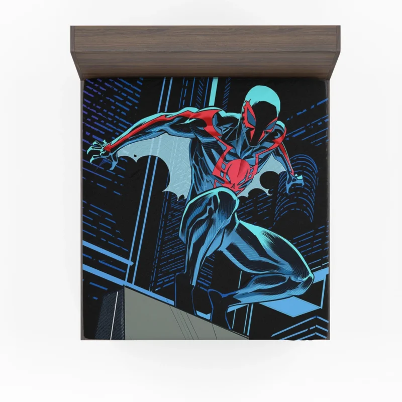 Spider-Man 2099 Comics: Miguel OHara Legacy Fitted Sheet