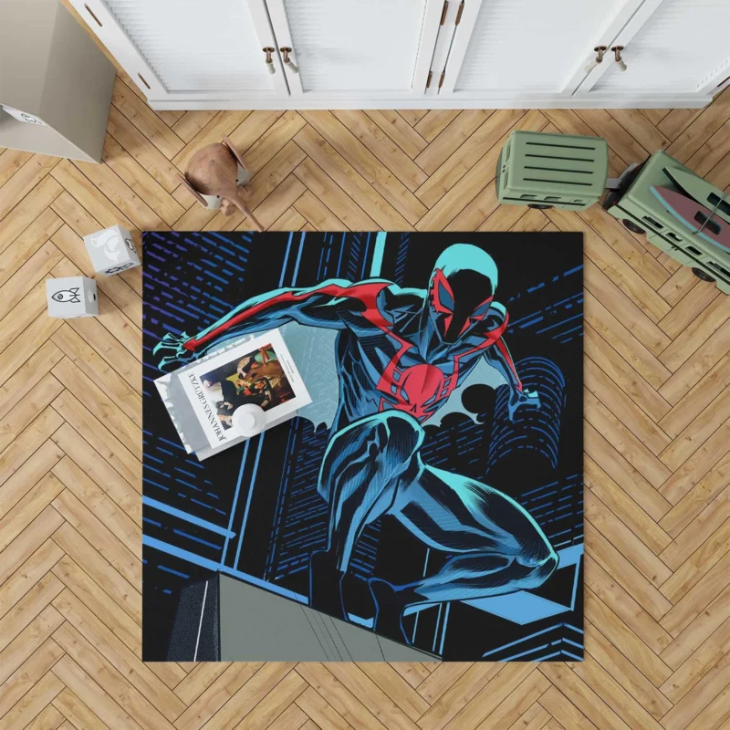 Spider-Man 2099 Comics: Miguel OHara Legacy Floor Rug