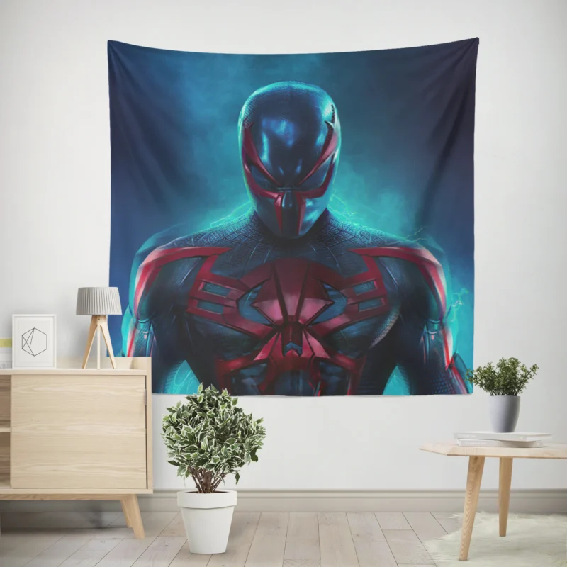 Spider-Man 2099: Embracing the Future  Wall Tapestry