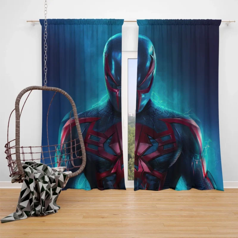 Spider-Man 2099: Embracing the Future Window Curtain